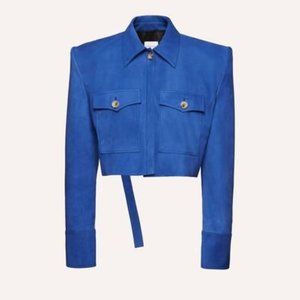 MAGDA BUTRYM Suede Jacket, 34 S NEW WITH TAGS